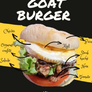 Burger du moment : Goat burger